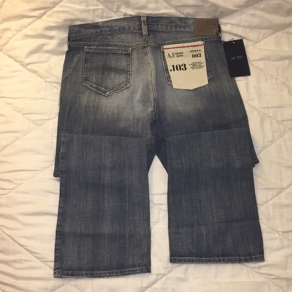 armani bootcut jeans